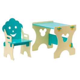 Children's table and chairs 