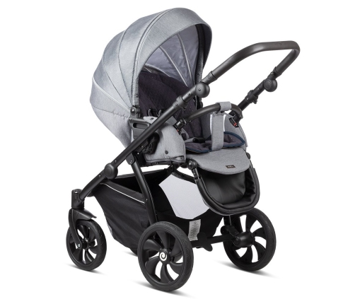 TUTIS Aero Grey 108 Bērnu rati 2in1