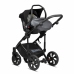 TUTIS MIMI Style Luxury 290 Antracyte Stroller 3in1