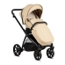 Tutis MIO cuero Beige 180 Cochecito de bebé 3 en 1