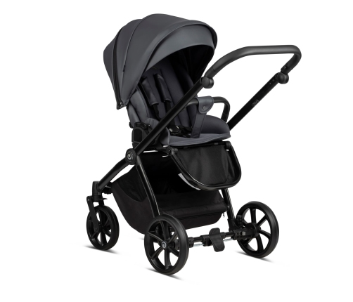 Tutis MIO leather Dark gray 021 Baby stroller 2 in 1