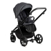 Tutis MIO leather Dark gray 021 Baby stroller 2 in 1