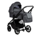 Tutis MIO leather Dark gray 021 Baby stroller 2 in 1