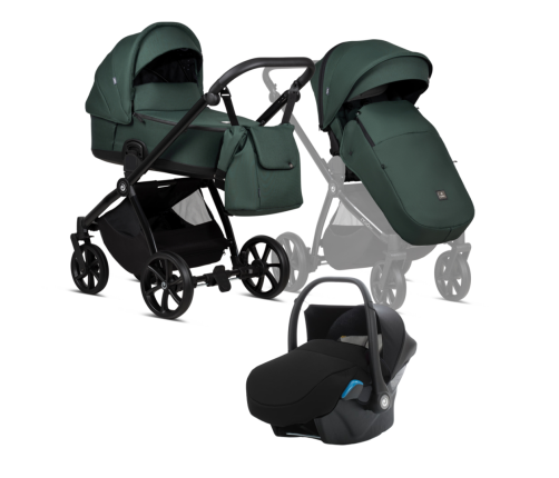 Tutis MIO Plus Thermo Pacific green 240 Baby stroller 3in1