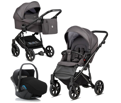 Tutis Sky 103 Dark Gray 3 in 1 baby stroller