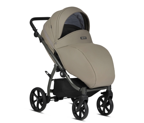 Tutis Uno 3 Plus Etno Earth 642 Eco Leather Baby stroller 2 in 1