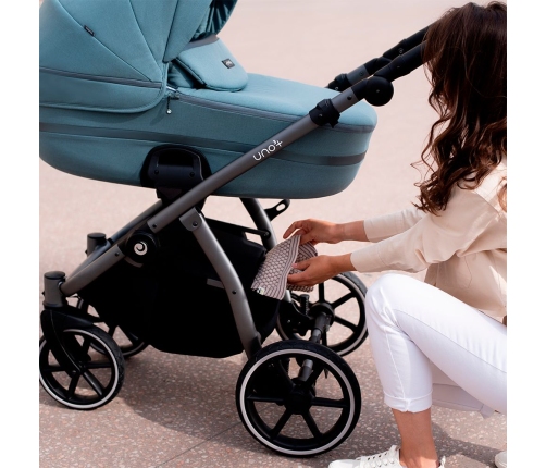 Tutis Uno 3 Plus Licorice 166 Eco Leather 3 in 1 Stroller