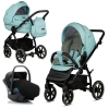 Silla de paseo 3 en 1 Tutis Uno 3 Plus Light Mint 196 Eco Leather