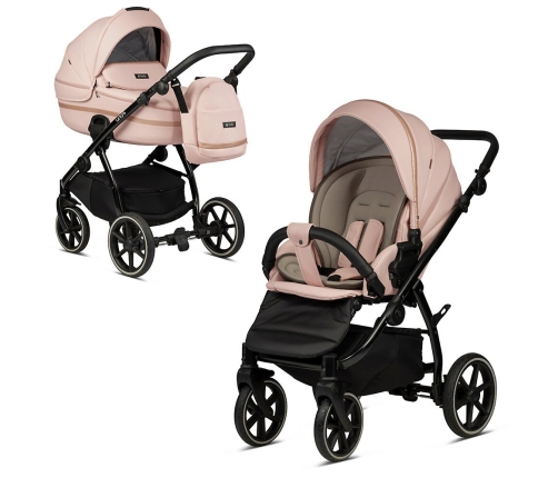 Tutis Uno 3 Plus Peach 197 Eco Leather 2 in 1 Stroller