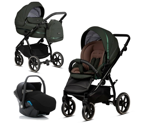 Tutis Uno 3 Plus Pistacchio 144 3 in 1 baby stroller