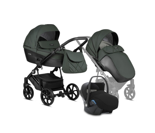 Tutis Viva 4 Emerald 064 Luxury Edition 3 in 1 stroller