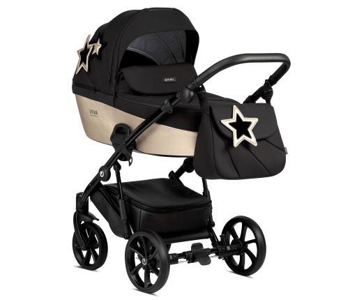 Tutis Viva 4 Gold Star 008 Limited Edition 2 in 1 baby stroller