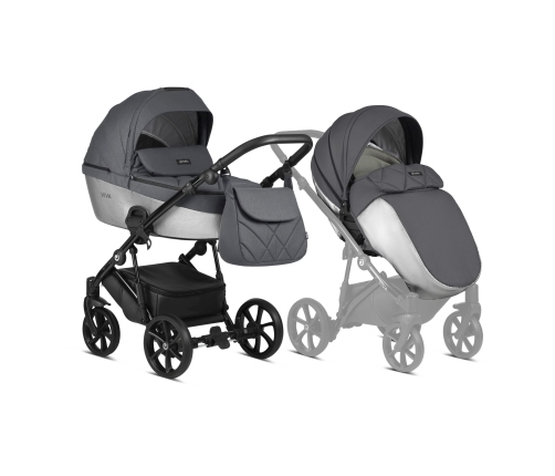 Tutis Viva 4 Moonstone 059 Luxury Edition 2 in 1 stroller