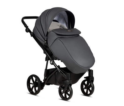 Tutis Viva 4 Shadow Gray 087 Eco Leather 3 in 1 stroller