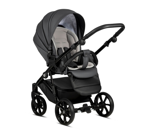 Tutis Viva 4 Shadow Gray 087 Eco Leather 3 in 1 stroller