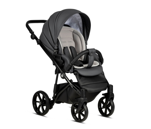 Tutis Viva 4 Shadow Gray 087 Eco Leather 3 in 1 stroller