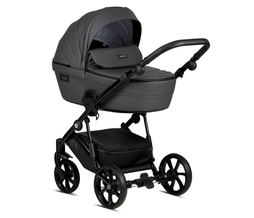 Tutis Viva 4 Shadow Gray 087 Eco Leather 3 in 1 stroller