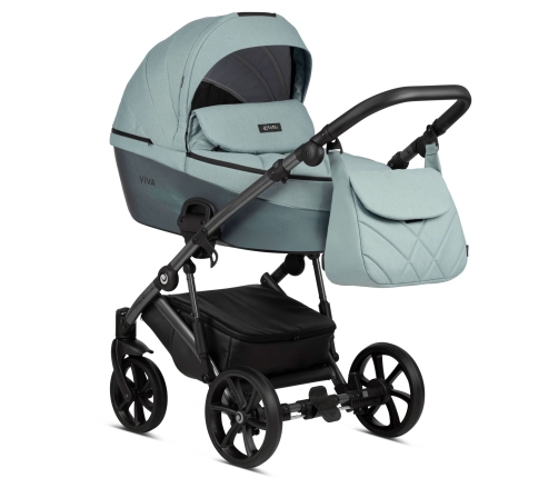 Tutis Viva 4 Turquoise 063 Luxury Edition 3 in 1 stroller