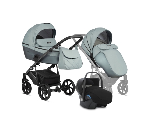 Tutis Viva 4 Turquoise 063 Luxury Edition 3 in 1 stroller