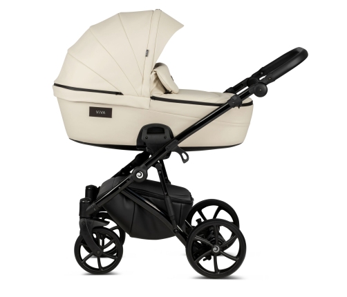 Tutis Viva 4 Vanilla 086 Eco Leather 3 in 1 stroller