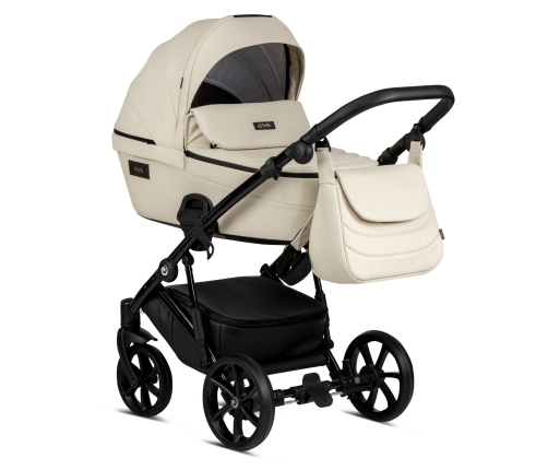 Tutis Viva 4 Vanilla 086 Eco Leather 3 in 1 stroller