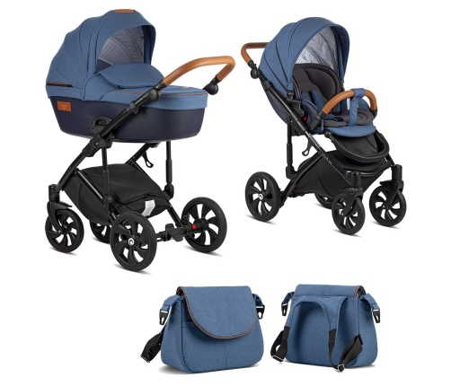 TUTIS VIVA Life Blue Indigo 076 Baby stroller 2in1