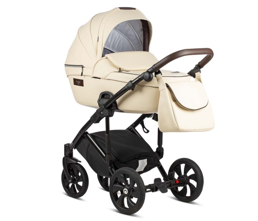 TUTIS Viva Life Leather Edition Vanilla 086 Stroller 2in1