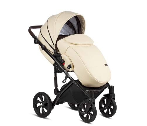 TUTIS Viva Life Leather Edition Vanilla 086 Stroller 2in1