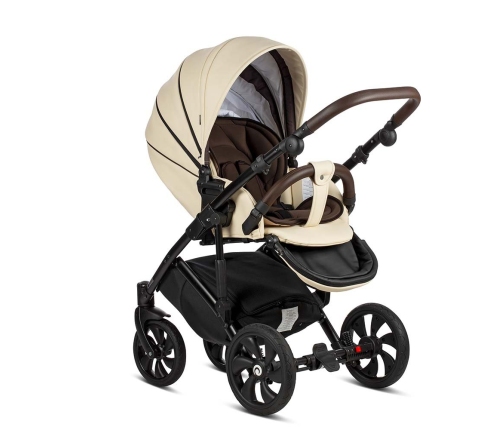 TUTIS Viva Life Leather Edition Vanilla 086 Stroller 2in1