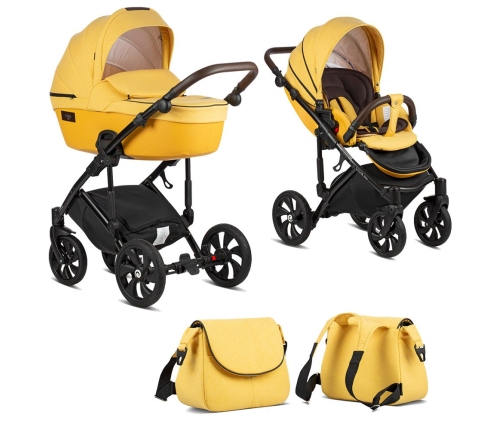 TUTIS VIVA Life Yolk Yellow 075 Детская коляска 2in1