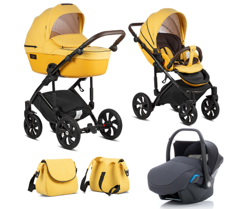 TUTISVIVA Life Yolk Yellow 075 Baby stroller 3in1