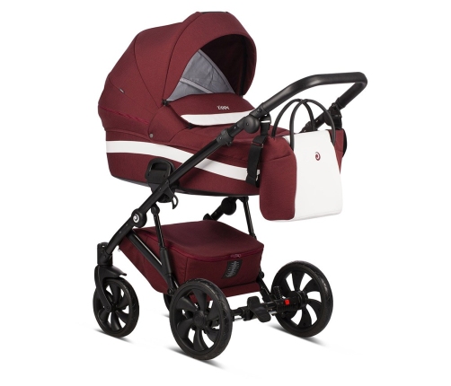 TUTIS Zippy 154 Cherry Bērnu ratiņi 3in1