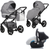 TUTIS Zippy 156 Silver Baby stroller 3in1