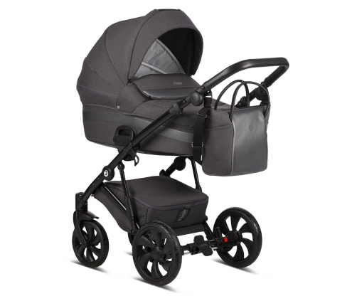 TUTIS Zippy 157 Dark grey Bērnu ratiņi 3in1