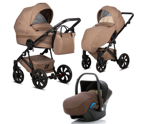 TUTIS Zippy 158 Brown Baby stroller 3in1