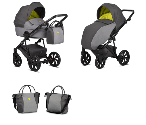 TUTIS Zippy 164 Lime Stroller 2in1