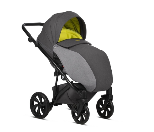 TUTIS Zippy 164 Lime Bērnu ratiņi 3in1