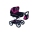 Baby Fashion Fanari 104 Grape 2 in 1 stroller