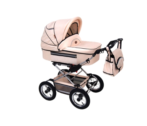 Baby Fashion Fanari 120 Beige Детская коляска 2 в 1