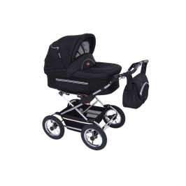 Baby Fashion Fanari 123 Negro Silla de paseo 2 en 1