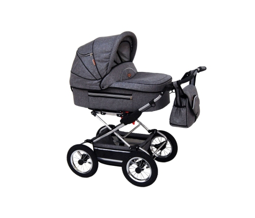 Baby Fashion Fanari 124 Grey Детская коляска 3 в 1