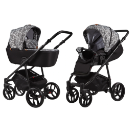 Baby Merc La Noche LNL/LN04/B Детская коляска 2 в 1