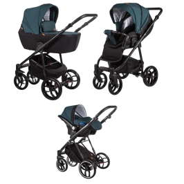 Baby Merc La Noche LNL/LN10/B Детская коляска 3 в 1