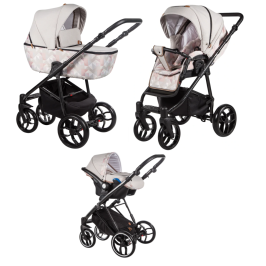 Baby Merc La Noche LNL/LN11/B Детская коляска 3 в 1