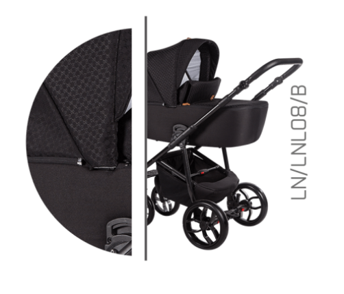 Baby Merc La Noche LNL/LNL08/B 2 in 1 stroller