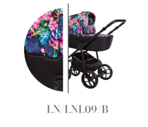 Baby Merc La Noche LNL/LNL09/B Детская коляска 2 в 1