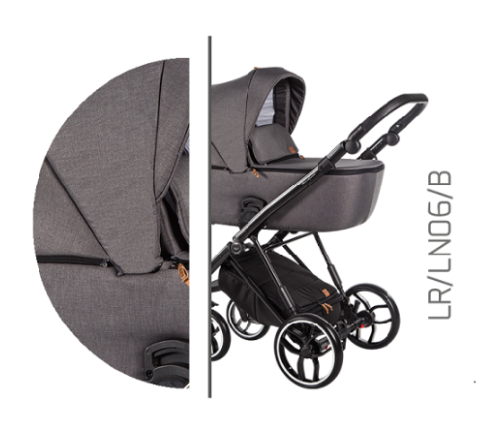 Baby Merc La Rosa LRL/LN06/B Детская коляска 2 в 1