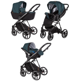 Baby Merc La Rosa LRL/LN10/B Детская коляска 3 в 1