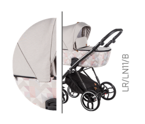 Baby Merc La Rosa LRL/LN11/B Детская коляска 2 в 1