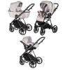 Baby Merc La Rosa LRL/LN11/B Детская коляска 3 в 1